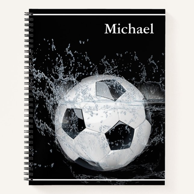 Fußball Notizbuch (Vorderseite)