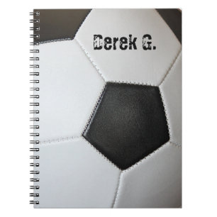 Fußball-Notizbuch Notizblock