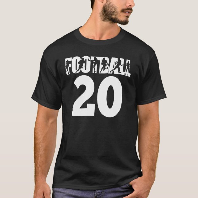 Fußball Nummer 20 Meine Lieblingsfußballspieler Nu T-Shirt (Vorderseite)
