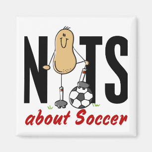Fußball-Nuss 2 Magnet