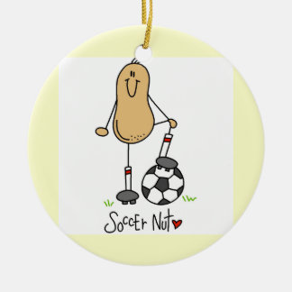 Fußball-Nuss-T - Shirts und Geschenke Keramikornament