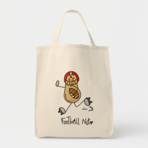 Fußball-Nuss-T-Shirts und Geschenke Tragetasche