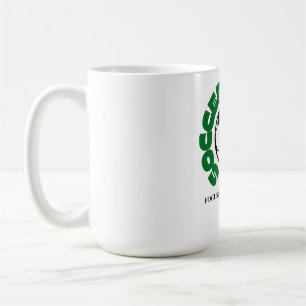Fußball O'Clock – Fokussiert bis zum Ende   Fußbal Kaffeetasse