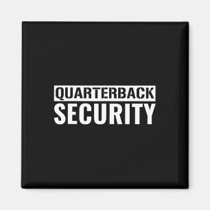 Fußball Offensive Linie Lineman Quarterback Protec Magnet