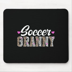 Fußball Oma eines Fußballspielers Oma Großmutter L Mousepad