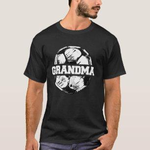 Fußball Oma Fußball Ball kaputt Lustig Fußball Oma T-Shirt