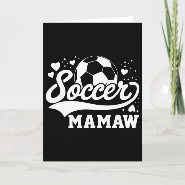 Fußball Oma Fußball Byll  Karte (Vorderseite)