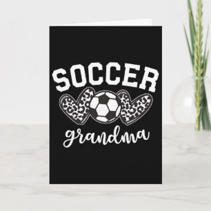 Fußball Oma Fußball Großmutter Spieltag Mutter' Karte