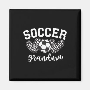 Fußball Oma Fußball Großmutter Spieltag Mutter' Magnet