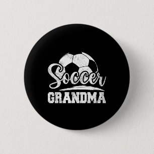Fußball-Oma Fußball-Spieler Tag Muttertag der Mutt Button