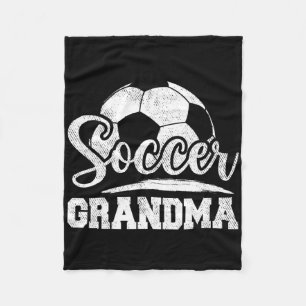 Fußball-Oma Fußball-Spieler Tag Muttertag der Mutt Fleecedecke