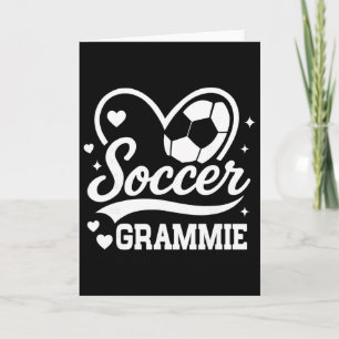 Fußball Oma Herz Liebe Fußballspieler Karte