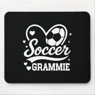 Fußball Oma Herz Liebe Fußballspieler Mousepad