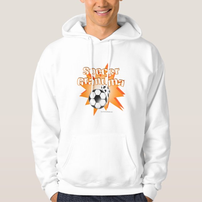 Fußball-Oma Hoodie (Vorderseite)