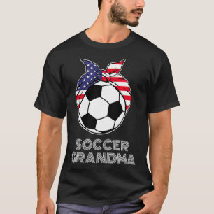 Fußball Oma Jersey Großeltern Amerikanischer Fußba T-Shirt