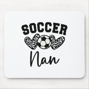 Fußball-Oma passendes Familien-Fußballspiel Mousepad