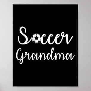 Fußball Oma Poster