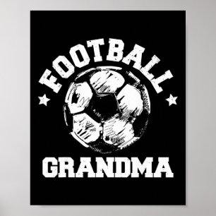 Fußball Oma Skizze Soccer Ll Stolz Spieltag Gr Poster