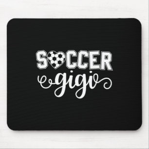 Fußball Oma Sportliebhaberin Geburtstag Muttertag Mousepad