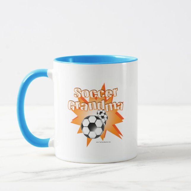 Fußball-Oma Tasse (Links)