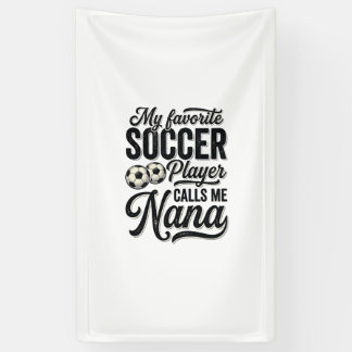 Fußball-Oma Vintage-Gravur Familie Spieler-Shirt_ Banner