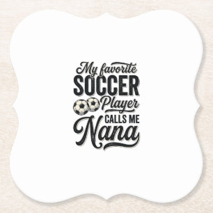 Fußball-Oma Vintage-Gravur Familie Spieler-Shirt_ Untersetzer