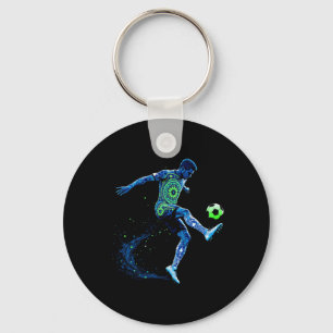 Fußball-Opa Fußballspieler Spieltag Vatertag Schlüsselanhänger