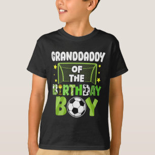Fußball Opa Geburtstagsjunge Party Fußball Familie T-Shirt