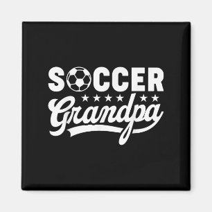 Fußball-Opa Lustiger Sportspapa Vintage Humor Magnet