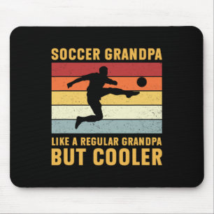 Fußball-Opa Regulärer Opa, aber cooler Lustig So Mousepad