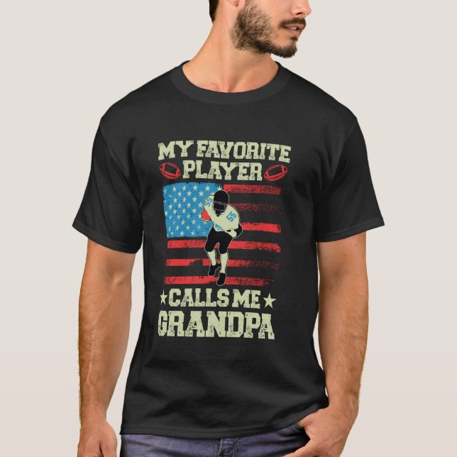 Fußball-Opa T-Shirt (Vorderseite)