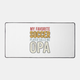 Fußball-Opa-Vintage-Typografie-Shirt-Design_1 Schreibtischunterlage
