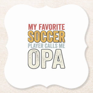 Fußball-Opa-Vintage-Typografie-Shirt-Design_1 Untersetzer