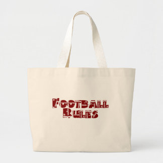 Fußball ordnet Taschen-Tasche an Jumbo Stoffbeutel