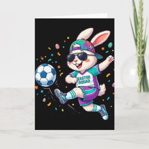 Fußball Ostereier Hase Jungen Kinder Osterhase Ea Karte