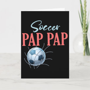 Fußball Pap Pap Geschenke Für Vatertag Fußballfans Karte