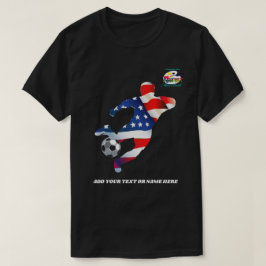 Fußball-Patriotismus T-Shirt