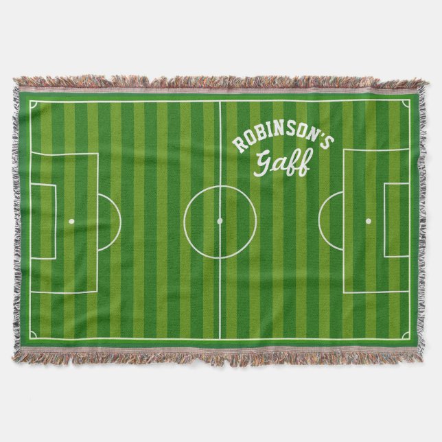Fußball personalisiert decke (Vorderseite)