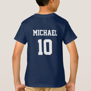 Fußball Personalisiert Name und Nummer T-Shirt