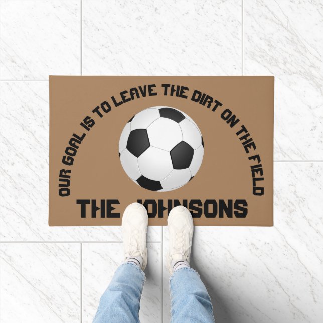 Fußball Personalisierte Tür Fußmatte (Indoor)