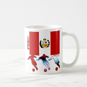Fußball-Peru-Tasse Tasse