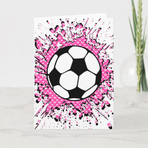 Fußball platsch. karte