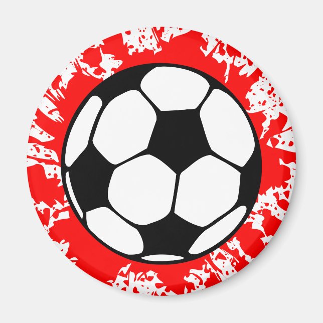 Fußball platsch. magnet (Vorne)