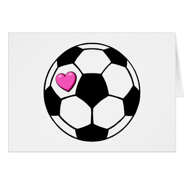 Fußball (Pnk Hrt) (Vorderseite (Horizontal))