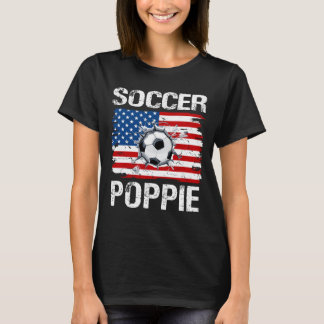 Fußball POPPIE USA Flag T-Shirt