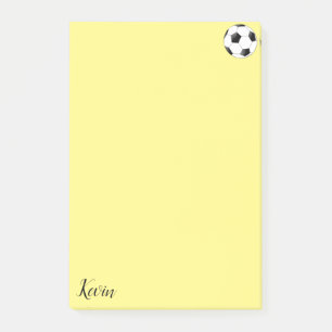Fußball Post-it Klebezettel
