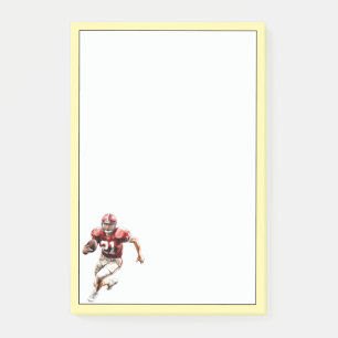 Fußball  post-it klebezettel