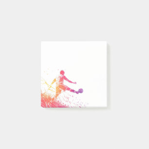 Fußball Post-it Klebezettel