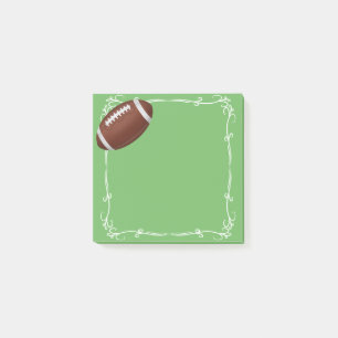 Fußball post-it klebezettel