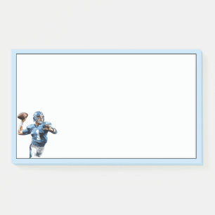 Fußball post-it klebezettel